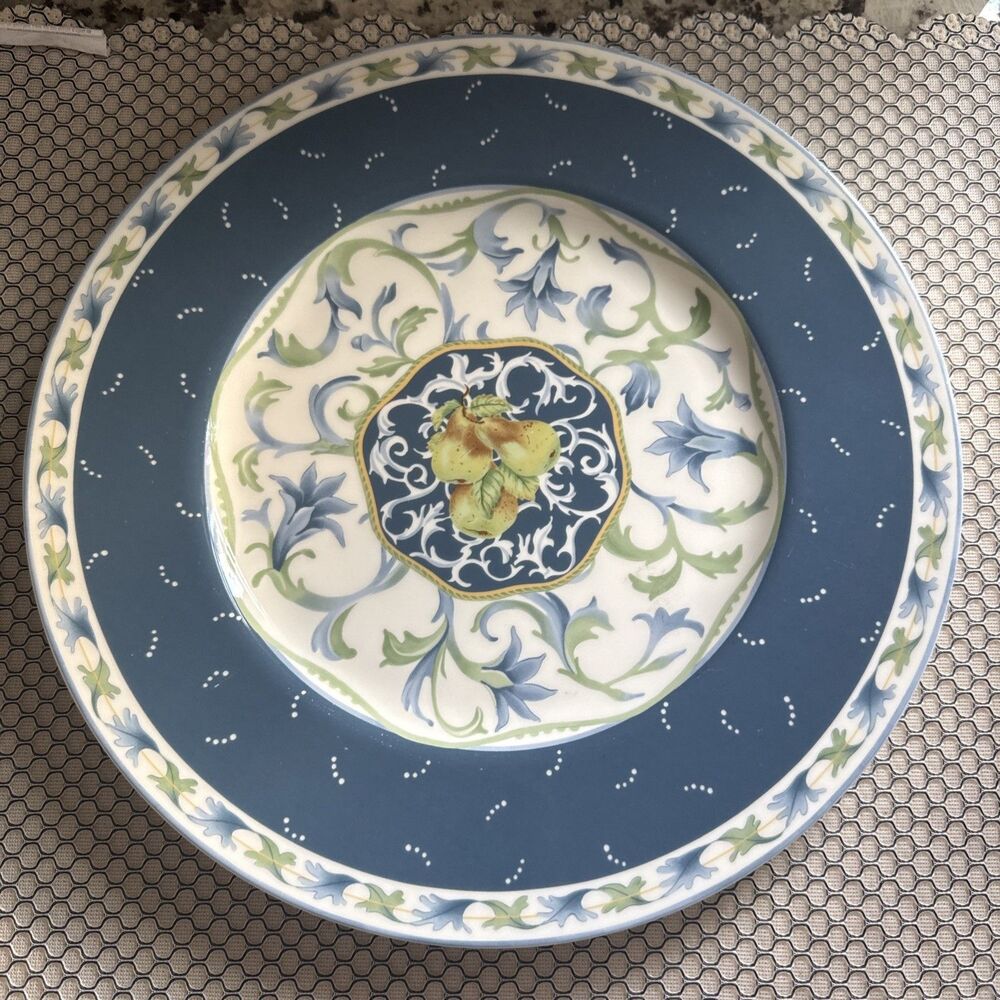 Fitz & Floyd ALFRESCO Charger Plate 12 1/8 Inches, excellent condition